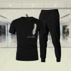 Tracksuit Amazing Trendy Smart black t shirt And Trouser